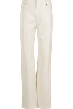 ROTATE Byxor, Dam, S, Polyester, Texturerade raka byxor