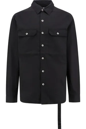Rick Owens Jacka, Herr, M, Bomull, Skjorta med spetsig krage