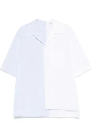 Lanvin Skjorta, Herr, L, Bomull, Two-Tone Skjorta