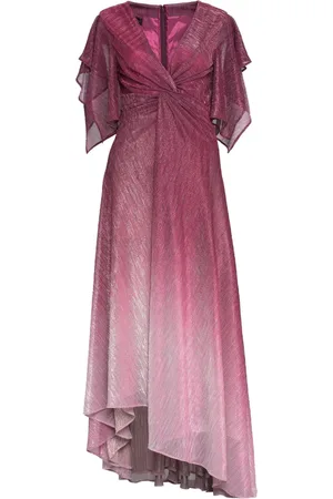 TALBOT RUNHOF Klänning, Dam, M, Polyester, Draped Lurex Klänning