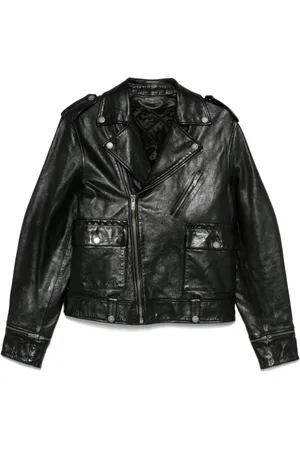 Golden Goose Jacka, Herr, S, Läder, Bikerjacka
