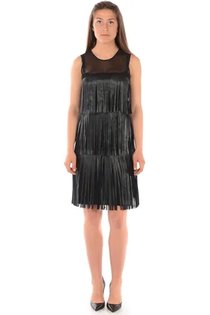 Liu Jo Klänning, Dam, S, Polyester, Chic Svart Klänning
