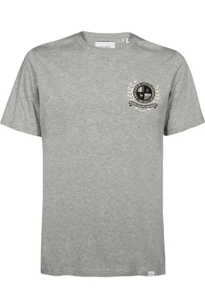 Les Deux Topp, Herr, S, Bomull, Ribbstickad bomulls-T-shirt