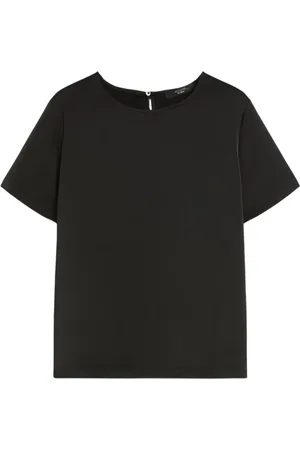 Max Mara Topp, Dam, S, Elegant satinblus