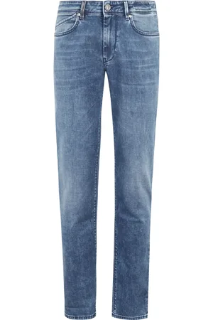 RE-HASH Jeans, Herr, W31, Denim, Denim Blå Rubens 5-Ficka Jeans