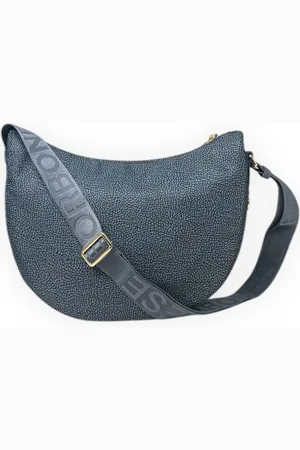 Borbonese Väska, Dam, ONE Size, Denim, Luna Bag Middle