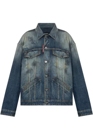Dsquared2 Jacka, Dam, 2Xs, Denim, Denimjacka