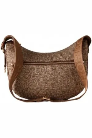 Borbonese Väska, Dam, ONE Size, Läder, Small Luna Bag