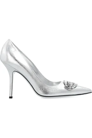 Dsquared2 Skor, Dam, 37 1/2 EU, Läder, Stilettopumps med logotyp