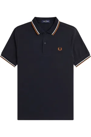 Fred Perry Topp, Herr, XL, Bomull, Piquépikétröja Polo M3600 med dubbla ränder