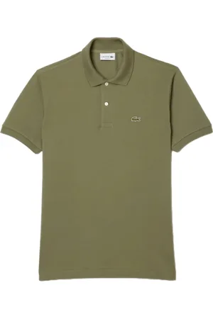 Lacoste Topp, Herr, L, Bomull, Militärstil Bomullspolos