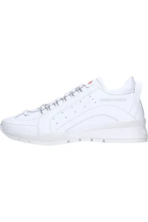 Dsquared2 Skor, Herr, 41 EU, Läder, Sneakers Vit