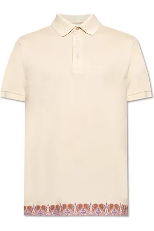 Etro Topp, Herr, XL, Bomull, Pikétröja med logotyp