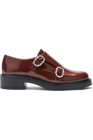 Stuart Weitzman Skor, Dam, 36 EU, Läder, Leighton Monk Strap