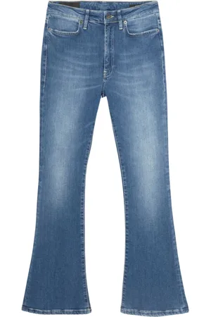 Dondup Jeans, Dam, W25, Bomull, Mandy Utsvängda Jeans