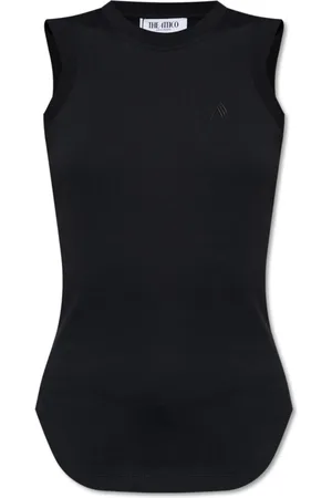 The Attico Topp, Dam, 3Xs, Bomull, Top med logotyp