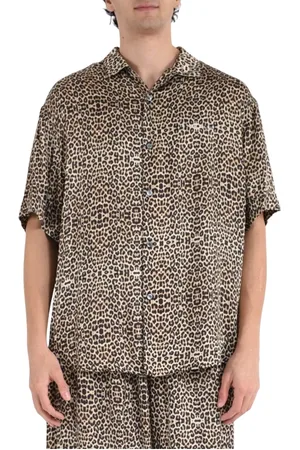 Ih Nom Uh Nit Skjorta, Herr, XL, Leopardmönstrad Skjorta