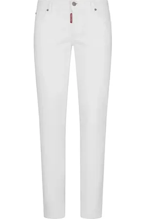 Dsquared2 Byxor, Dam, M, Bomull, Slim-fit Byxor