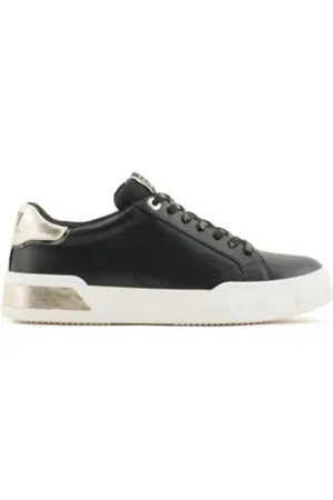 EA7 Skor, Dam, 40 EU, Läder, Sportiga sneakers