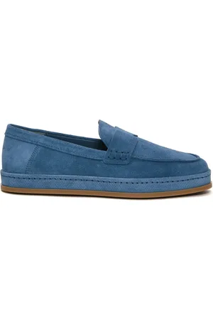 Hogan Skor, Dam, 39 EU, Mocka, Mockasiner i jeansmodell med slip-on