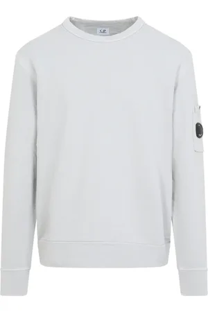 C.P. Company Sweatshirts & Hoodies, Herr, S, Bomull, Blå Sweatshirt