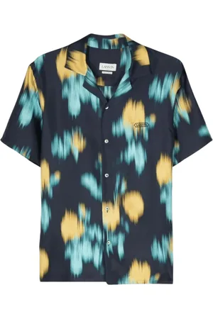 Lanvin Skjorta, Herr, M, Silk Floral Blouse - Abstract Print