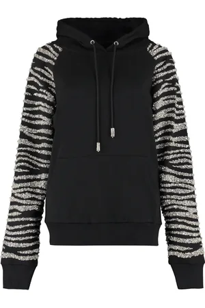 Retrofete Sweatshirts & Hoodies, Dam, M, Bomull, Bomulls sweatshirt med strassapplikation