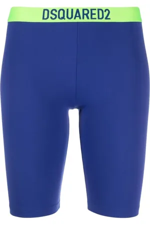 Dsquared2 Sport, Dam, M, Nylon, Logo-waistband Cycling Shorts