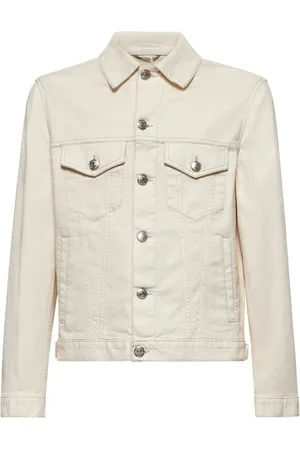 Brunello Cucinelli Jacka, Herr, XL, Denim, Denimskjorta med metallknappar