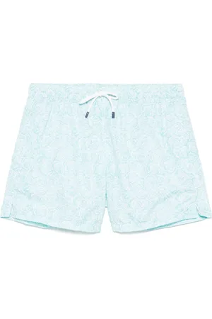 FEDELI Badkläder, Herr, S, Polyester, Polyesterbadshorts med elastiskt band
