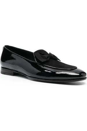 TAGLIATORE Skor, Herr, 42 EU, Läder, Loafer Patent Bow