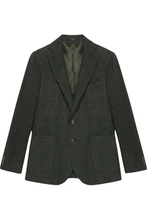 Brooks Brothers Jacka, Herr, L, Kashmir, Grön blazer i ull- och kashmirblandning