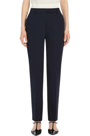 Max Mara Byxor, Dam, XS, Slim Jersey Pants Milano Style