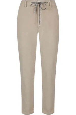 ELEVENTY Byxor, Dam, S, Bomull, Velvet Millerighe Jogger Chinos