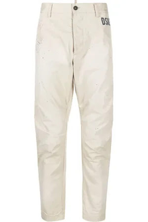 Dsquared2 Byxor, Herr, L, Bomull, Stamps Chino Byxor