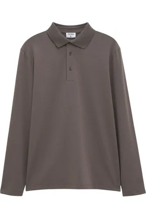 Filippa K Topp, Herr, M, Bomull, Grön Polo Skjorta med Tidlös Elegans