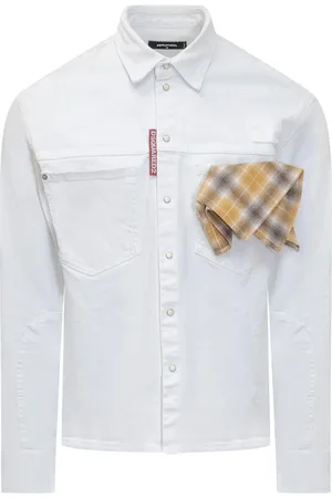 Dsquared2 Skjorta, Herr, L, Bomull, Carpenter Cotton Shirt