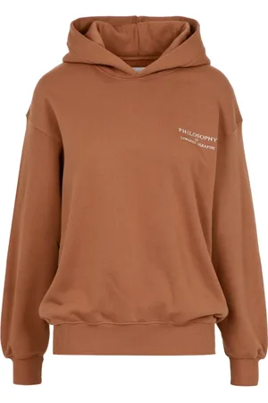 Serafini Sweatshirts & Hoodies, Dam, S, Bomull, Broderad Logga Bomullshoodie