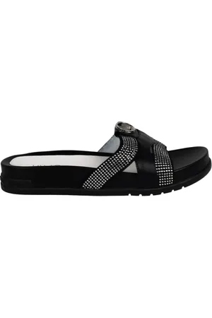 Liu Jo Skor, Dam, 37 EU, Läder, Eleganta Slides Sandaler