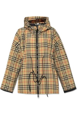 Burberry Jacka, Dam, S, Polyester, Bacton Hooded Jacket
