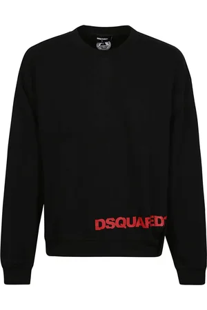 Dsquared2 Stickade tröjor & koftor, Herr, S, Bomull, Bekväm Sweatshirt