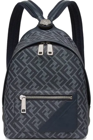 Fendi Väska, Herr, ONE Size, Läder, Chiodo Ff Diagonal Small Backpack