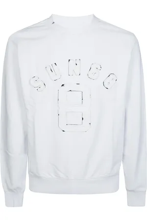 sun68 Sweatshirts & Hoodies, Herr, S, Bomull, Vintage Cotton Collection Sweatshirt