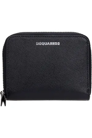 Dsquared2 Accessoarer, Herr, ONE Size, Svarta Plånböcker för Män