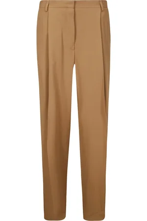 DRIES VAN NOTEN Byxor, Dam, L, Raka byxor med rand framtill
