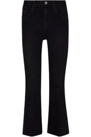 Liu Jo Jeans, Dam, W28, Bomull, High-waist Crop Flare Jeans