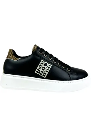 Borbonese Skor, Dam, 40 EU, Läder, Flatsneakers i mjukt läder
