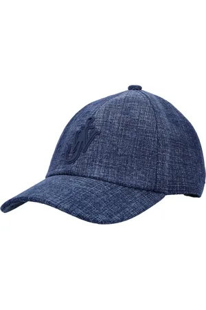 J.W.Anderson Accessoarer, unisex, ONE Size, Bomull, Blå Anchor Logo Baseball Keps