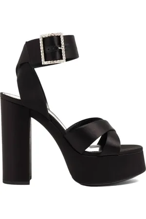 Saint Laurent Skor, Dam, 40 EU, Bianca Platformsandaler