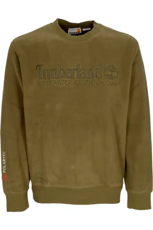 Timberland Sweatshirts & Hoodies, Herr, XL, Polyester, Linear Logo Crewneck Sweatshirt